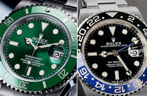 gmt vs submariner|difference between submariner and gmt.